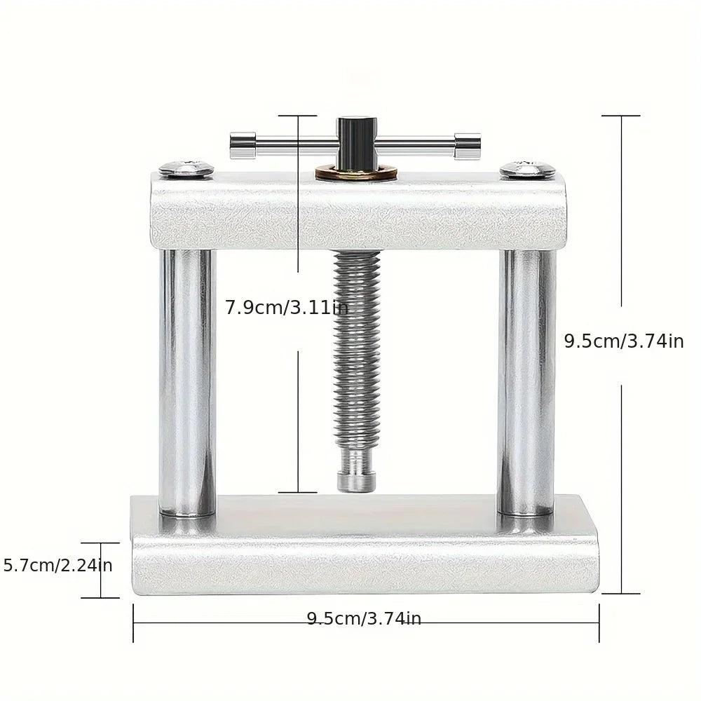 12pcs/18pcs Watch Tools Repair Professional Back Cover Presser Set Metal Watchmaker Maintenance Tools For Closing Cover Die Kit