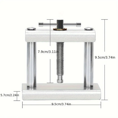 12pcs/18pcs Watch Tools Repair Professional Back Cover Presser Set Metal Watchmaker Maintenance Tools For Closing Cover Die Kit