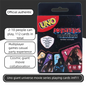 UNO Flip Playing Cards Games, Super Mario, Minecraft, Lord of the Ring, Hot Wheels, No Mercy, Social Board Table Party Games, Ki