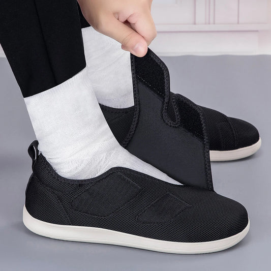 Men Shoes Casual Orthopedics Wide Feet Swollen Shoes Thumb Eversion Adjusting Soft Diabetic Shoe Walking Shoes For Women Unisex