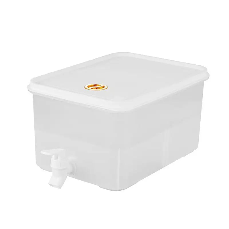 ☭6.5L Large Capacity Cold Water Pitcher Cold Kettle With Faucet In Refrigerator Iced Beverage Dispenser Refrigerator And Spigot
