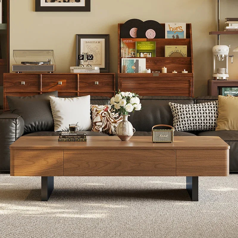 Design Storage Coffee Tables Minimalist Trendy Modern Luxury Coffee Table Aesthetic Mesa De Centro Sala Living Room Furniture
