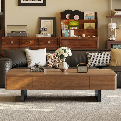 Design Storage Coffee Tables Minimalist Trendy Modern Luxury Coffee Table Aesthetic Mesa De Centro Sala Living Room Furniture