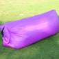 Outdoor Lazy Inflatable Sofa Air Bed Single Lounge Chair Portable Camping Lunch Break No Need for Inflation Folding Portable