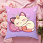 Home and Decoration Pillow Case Decorative Cushion Cover 60x60cm Bedroom Pokémon Pillowcase Car Sofa Cushions Covers Pillows Bed