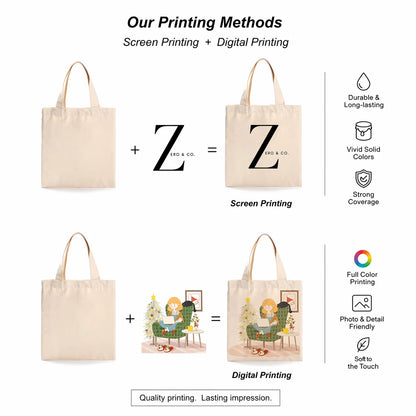100pcs/lot Custom Canvas Tote Bag with Logo Small Batch Wholesale Reusable Cotton Shopping Bag