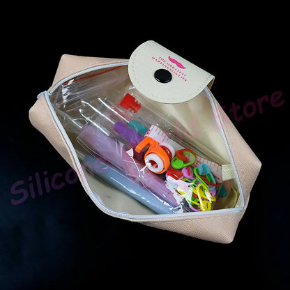 Silicone World 45/37PCS Crochet Set DIY Hand Held Knitting Tools Woolen Weaving Tool Kits With Storage Bag Hook Needle Set