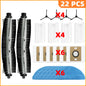 Compatible For iLife A30 Pro Robot Vacuum Cleaner Replacement Parts Kit Main Brush Side Brush HEPA Filter Mop Cloth Dust Bag