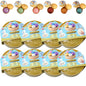 Colorful Dumpling Squishes Stress Balls Fidget Sensory Toys Simulation Food Squishies Bun with Steamer Squeeze Dough Ball Gifts