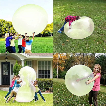70cm Inflatable Bubble Ball Toy for Kids - Outdoor Water Filled Bouncy Ball Jumping Beach Pool Toys, Children's Birthday Gift