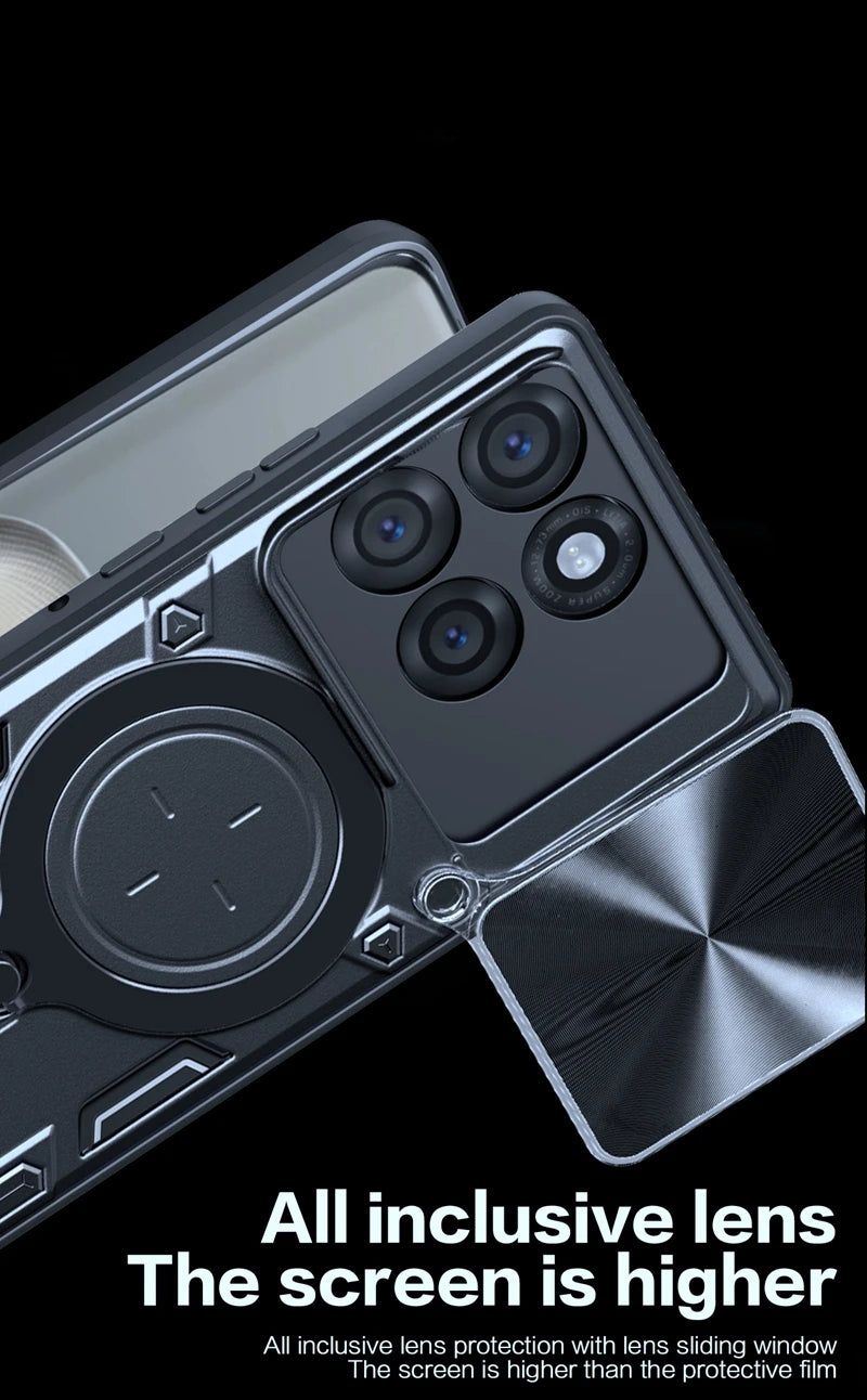 For Motorola Moto Edge 60 Pro 5G Case Shockproof Armor Cover For Moto Edge60 Pro Magnetic Holder Ring Stand Lens Protect Funda
