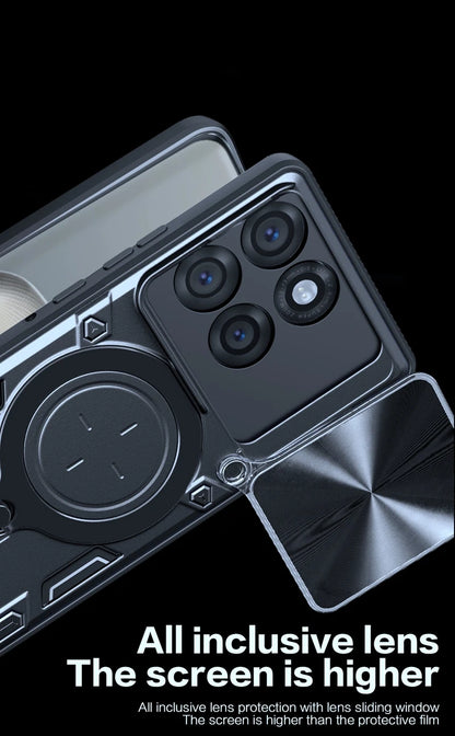 For Motorola Moto Edge 60 Pro 5G Case Shockproof Armor Cover For Moto Edge60 Pro Magnetic Holder Ring Stand Lens Protect Funda