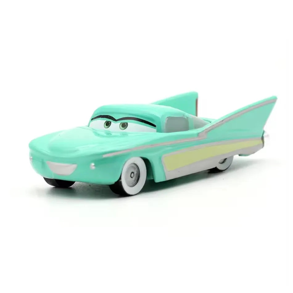 Disney Pixar Cars Lightning McQueen Storm Jackson Mack Container Truck 1/55 Ratio Die Casting Alloy Car Model Toys Truck Gifts