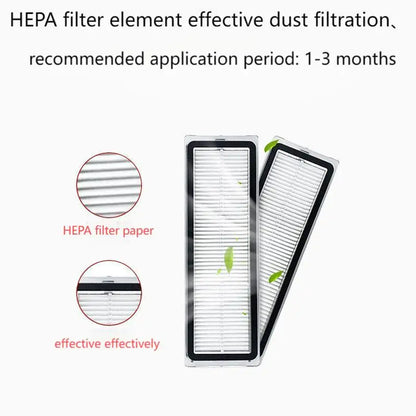 Dreame Bot L30 Ultra L20 Ultra Robot Vacuum Spare Parts Consumables Main Side Brush Hepa Filter Mop Cloth Dust Bag Accessories
