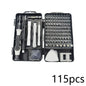 115 in 1 Multifunctional Screwdriver Set Electronic Repair Tools for Computer Phone and Household Use Insulation Screwdriver Kit