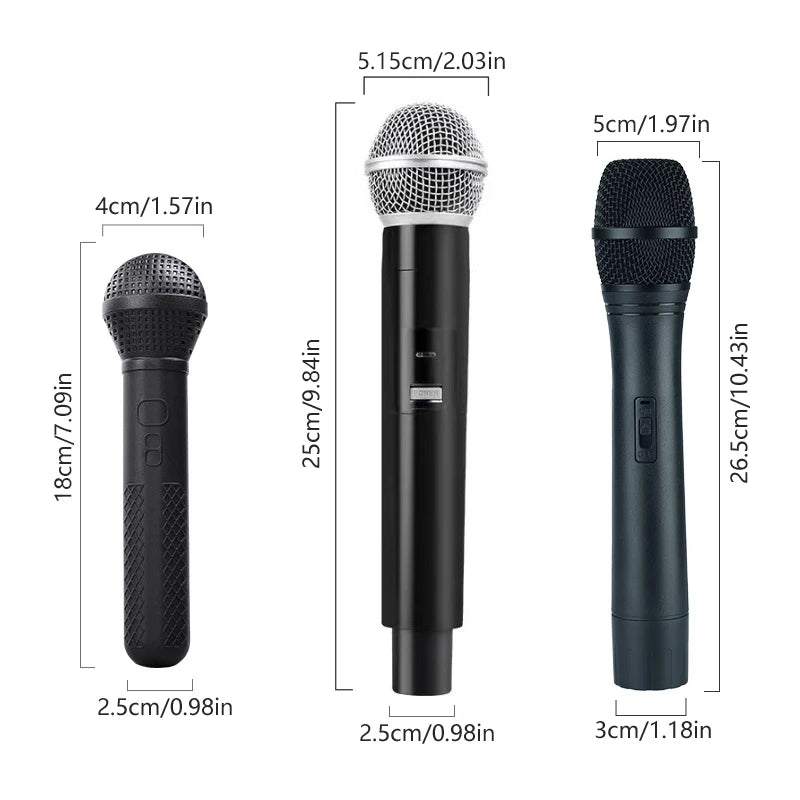 Children's Microphone Simulation Mic Model Media Interview Props Microphone Toys Educational For Kids Eloquence Performance Mic