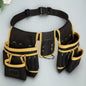 Adjustable Men's 26 Pockets Tool Belt Magnetic Holder Sturdy Waist Pouch for Craftsmen Carpenters
