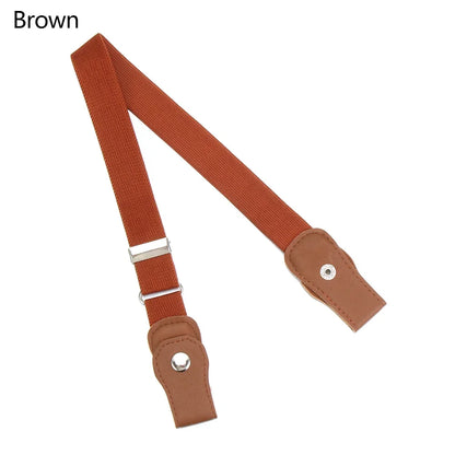 1PC Fashion Adjustable Children Elastic Belts Wide Candy Color Waist Belt Stretch Canvas Belt For Jeans Pants Kids Casual Belts