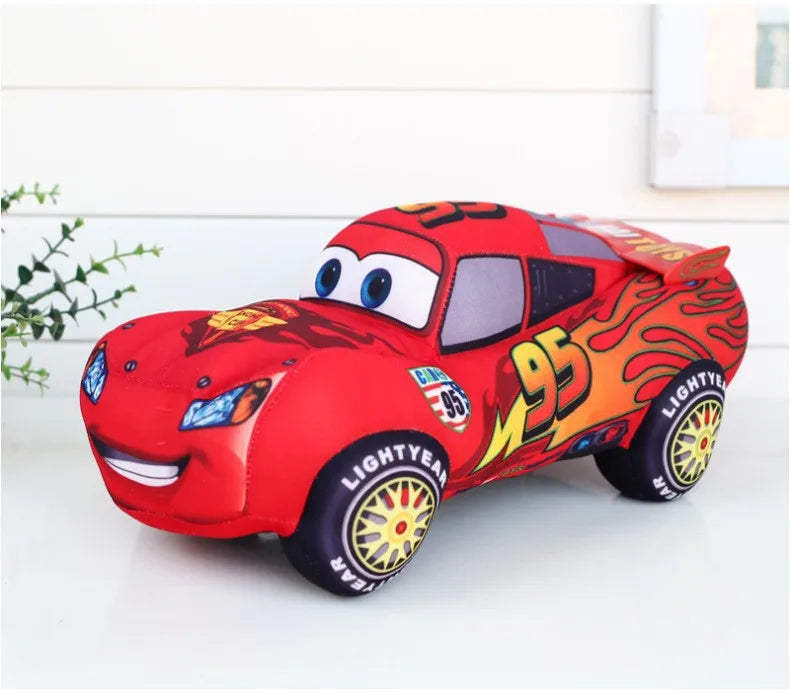 17-35cm Pixar Cars 3 Toys Lightning McQueen Cartoon Plush Toy Red McQueen 95 Pillow Cushion Soft Stuffed Dolls for Children