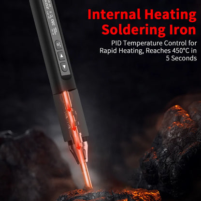 ZOYI ZT-N1 Smart Soldering iron 96W Electrician portable constant temperature welding pen for home maintenance welding