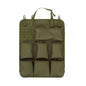 Universal Vehicle Seat Back Organizer Military Style Camo Storage Bag with 7 Pockets Tactical Auto Organizer for Car Truck SUV