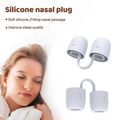 3Pcs/box Silicone Nose Clip Anti Snoring Nasal Dilator Stop Snore Aid Nose Breathe Strips Easy Breathe Improve Sleeping Aid