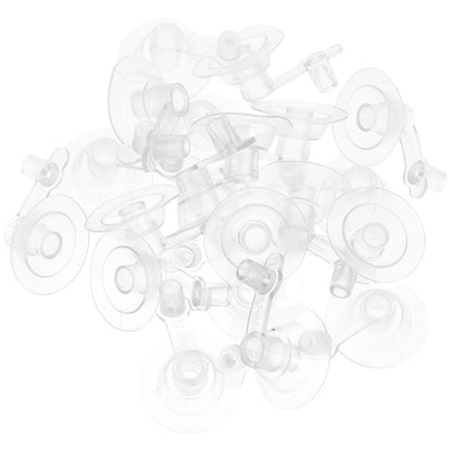 20Pcs Inflatable Toy Nozzles Swimming Ring Valves PVC Air Pillows Boats Mattress Gas Pump Adapters Replacement Inflate Valve Air
