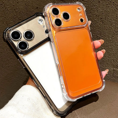 Luksusowe Etui Przeciwwstrząsowe Przezroczyste do iPhone 17 16 15 14 13 12 11 Pro X XR XS Max Plus Air Miękkie Przezroczyste Etui Bumper