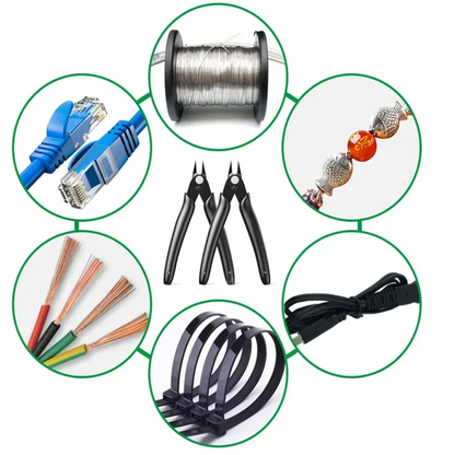 Cutting Plier Electrical Wire Cable Cutter Metal Side Snips Flush Pliers Convenient Durable Tool