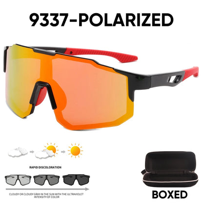 BUCKLOS Cycling Glasses Bike Goggle Outdoor Sport UV Protection Eyeswear Sunglasses Basic/Polarized Bicycle Glasses for Road MTB