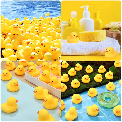 50/100/150pcs Mini Rubber Ducks Bulk, Tiny Baby Shower Rubber Duck, Small Rubber Duck,  Party Decoration