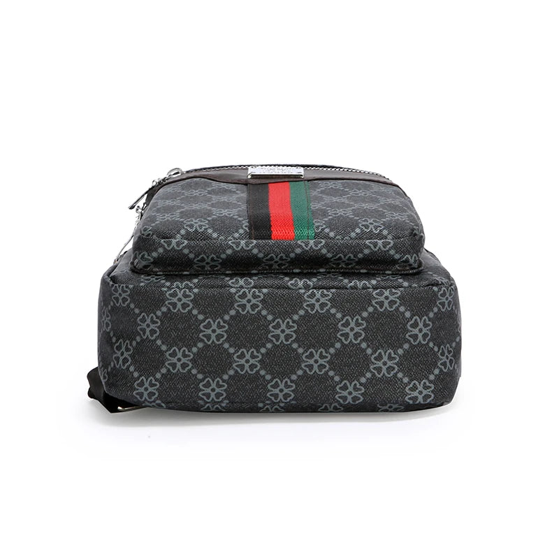 2025Men's Casual Messenger Bag Multi-Pocket Crossbody Shoulder Bag Lightweight Chest Bag with Port & Earphone Hole