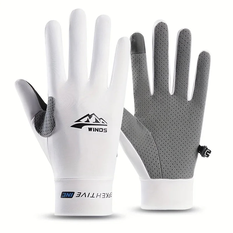 Fingerless Gloves for Men Women UV Sun Protection Half Finger Glove for Fishing Paddling Sailing Rowing Sports Gloves