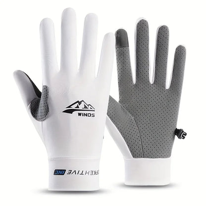 Fingerless Gloves for Men Women UV Sun Protection Half Finger Glove for Fishing Paddling Sailing Rowing Sports Gloves