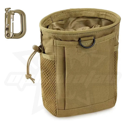 OPHIDIAN Hunting Magazine Recovery Bag Molle Trash Bag, Magazine Ammunition Bag, Belt Waist Bag Adjustable Holster Bag