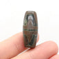 Natural Stone Bead Tibetans Divination Pattern Natural Agates Loose Bead for Women Making DIY Jewerly Necklace Gift 12x30mm