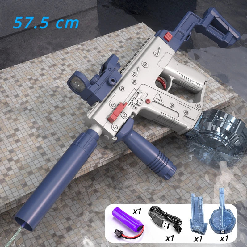 Summer Toys Vector Electric Water Gun Shooting Large-capacity Water Spray Outdoor Toy Boys Birthday Gifts Summer Water Toys