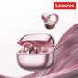 Lenovo LE302 Wireless Bluetooth 6.0 Headset Long Battery Life Sports Ear Clip Earphones HIFI Stereo Noise Cancelling Headphones
