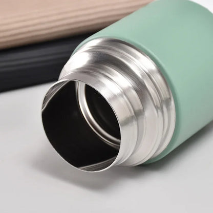 500ML Stainless Steel Vacuum Flask Gift Set Office Business Style Thermos Bottle Outdoor Hot Water Thermal Insulation Couple Cup