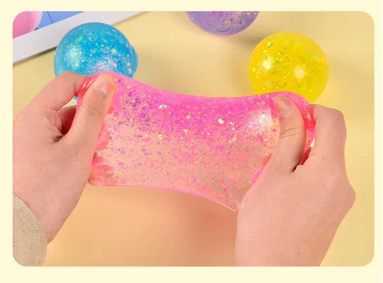 Aurora Maltose Ball Antistress Toy Stress Ball Anti Stress Adult Stress Relief Sensory Toy Restlessness Autism Toy Kids Gifts