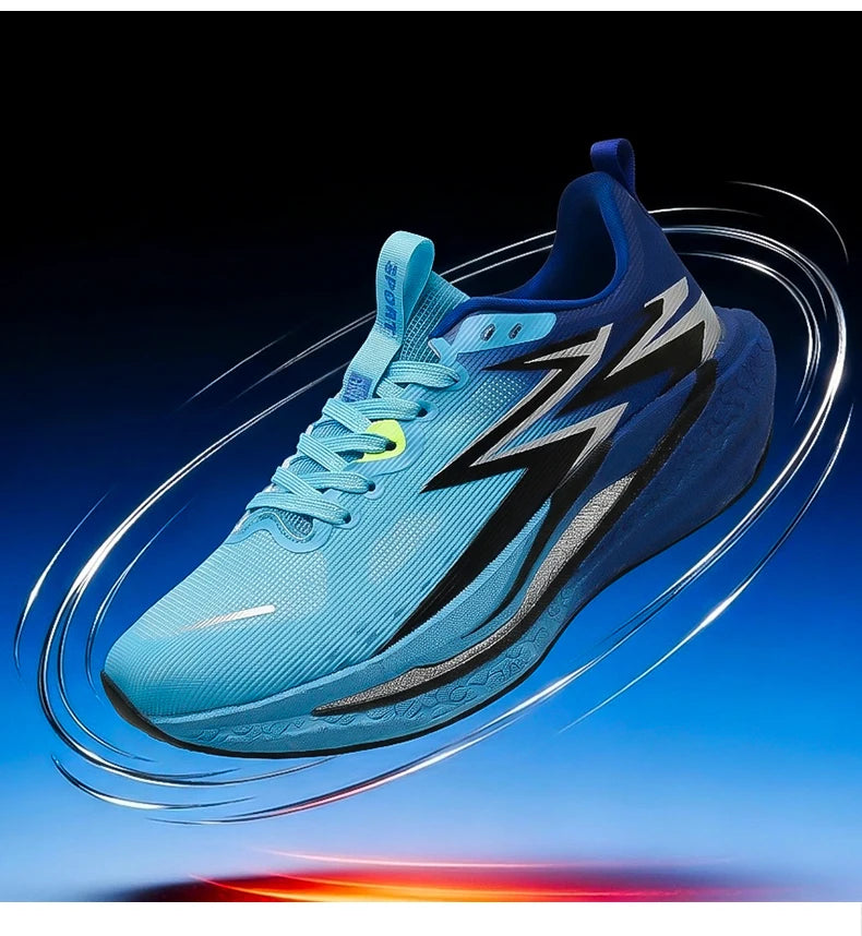 Professional Shock Absorb Sport Running Shoes Ultralight Anti Slip Sneakers For Men Women Workout Marathon Training Footwear