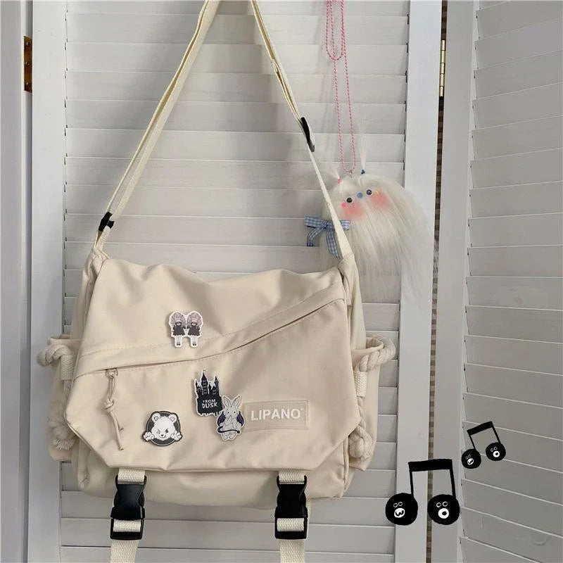 Popular Shoulder Bag Large Capacity Crossbody Bag Retro Workwear Postman Bags for Girls Handbags Fashion Casual rossbody Bags