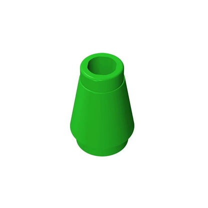10PCS 59900 4589 1x1 Cone Block Moc Building Loose Parts Compatible with Brick DIY Children's Toy Assembly Gift