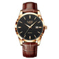 LIGE Military Watch For Men Fashion Business Watch Men Casual Leather Sport Waterproof Men's Quartz Wristwatches Reloj Hombre