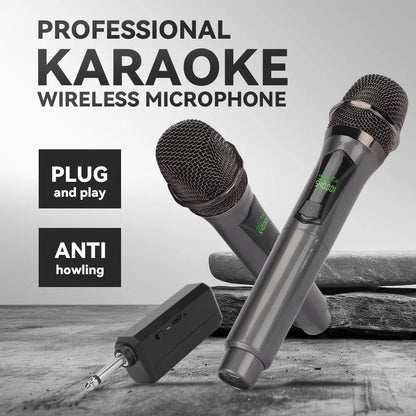LMBGM W7 2.4G wireless charging handheld microphone system with long battery life for churches, karaoke, outdoor performances