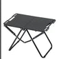 Portable Folding Camping Table,Stainless Steel Outdoor Dining Table,Compact Design for Camping,Beach, BBQ,and Hiking (Foldable)