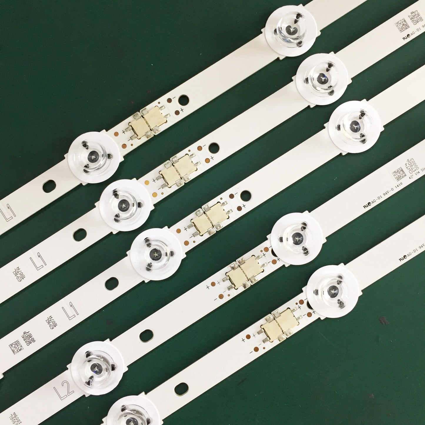 (New Kit)10 PCS LED strip for PANASONIC TX-42AS750E TX-42AS740B TX-42AS650E 6916L-1807A 6916L-1808A 6916L-1809A 6916L-1810A