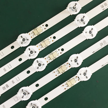 (New Kit)10 PCS LED strip for PANASONIC TX-42AS750E TX-42AS740B TX-42AS650E 6916L-1807A 6916L-1808A 6916L-1809A 6916L-1810A