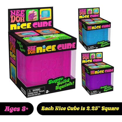 2026 Hot Schylling Needoh Nice Cube Stress Relief Sensory Toy for ADHD Focus and Anxiety Unisex Fidget Tool Soft Squishy Desk