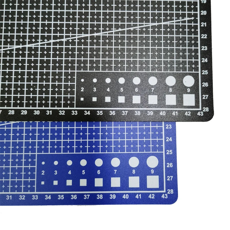 A3 PVC Cutting Mat Single Side Patchwork Cut Pad for Workbench Patchwork Sewing Manual DIY Knife Engraving Leather Cutting Board